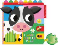 Book Cover for Cuddle Squeak Peek Cloth Book by Scholastic