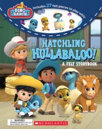Book Cover for Hatchling Hullabaloo! Felt Storybook by Zackery Cuevas