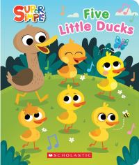Book Cover for Five Little Ducks Squishy Countdown Book by 
