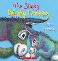 Book Cover for The Stinky Wonky Donkey by Craig Smith