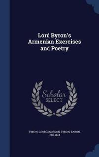 Book Cover for Lord Byron's Armenian Exercises and Poetry by George Gordon Byron Byron