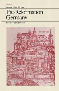 Book Cover for Pre-Reformation Germany by Gerald Strauss
