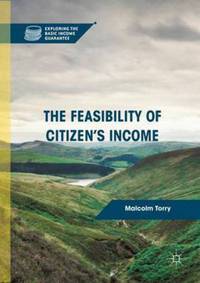 Book Cover for The Feasibility of Citizen's Income by Malcolm Torry