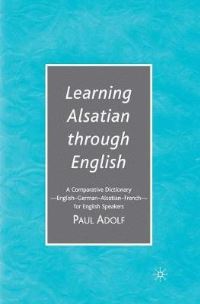 Book Cover for Learning Alsatian Through English by NA NA