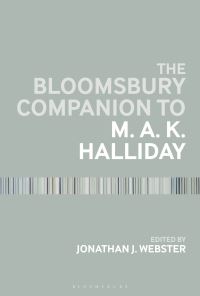 Book Cover for The Bloomsbury Companion to M.A.K. Halliday by M A K Halliday
