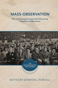 Book Cover for Mass-Observation by Jennifer Purcell