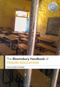 Book Cover for The Bloomsbury Handbook of Prison Education by Erin S Corbett