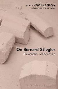 Book Cover for On Bernard Stiegler by JeanLuc Nancy