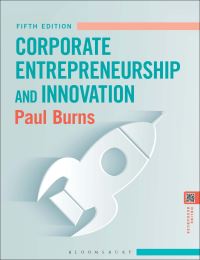 Book Cover for Corporate Entrepreneurship and Innovation by Paul Burns