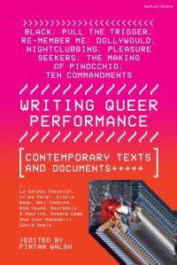 Book Cover for Writing Queer Performance by Le Gateau Chocolat