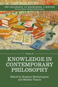 Book Cover for Knowledge in Contemporary Philosophy by Stephen Cade Hetherington, Markos Valaris