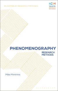 Book Cover for Phenomenography by Dr Mike Mimirinis