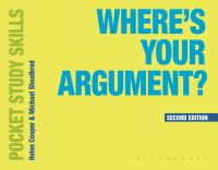 Book Cover for Where's Your Argument? by Helen Cooper, Michael Shoolbred