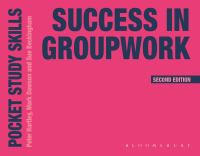 Book Cover for Success in Groupwork by Peter Hartley, Mark Dawson, Sue Beckingham, Peter Hartley