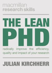 Book Cover for The Lean PhD by Julian Kirchherr