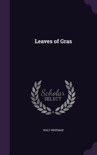 Book Cover for Leaves of Gras by Walt Whitman