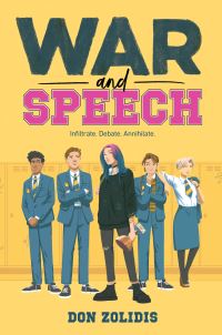 Book Cover for War and Speech by Don Zolidis