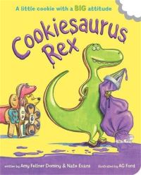 Book Cover for Cookiesaurus Rex by Amy Fellner Dominy, Nate Evans