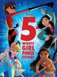 Book Cover for 5-Minute Girl Power Stories by Disney Books