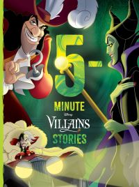 Book Cover for 5-Minute Villains Stories by Disney Enterprsies 1996