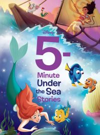 Book Cover for 5-Minute Under the Sea Stories by Disney Books