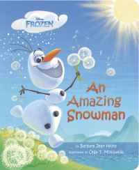 Book Cover for An Amazing Snowman by Barbara Jean Hicks