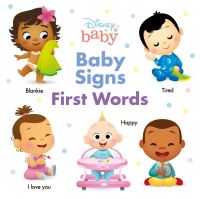 Book Cover for Baby Signs First Words by Jerrod Maruyama,   Disney Press