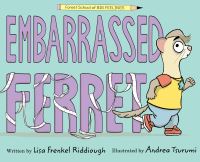 Book Cover for Embarrassed Ferret by Lisa Frenkel Riddiough