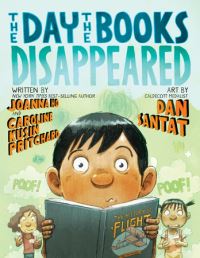 Book Cover for The Day the Books Disappeared by Joanna Ho, Caroline Kusin Pritchard
