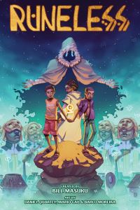 Book Cover for Runeless by Bill Masuku, Barlo Moreira