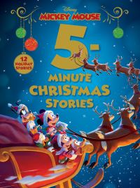 Book Cover for 5-Minute Christmas Stories by DISNEY BOOK GROUP