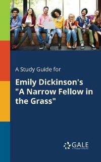 Book Cover for A Study Guide for Emily Dickinson's 