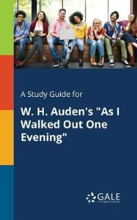 Book Cover for A Study Guide for W. H. Auden's 
