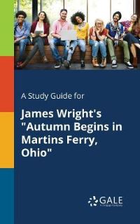 Book Cover for A Study Guide for James Wright's 