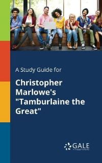 Book Cover for A Study Guide for Christopher Marlowe's 