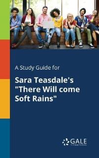 Book Cover for A Study Guide for Sara Teasdale's 