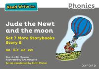Book Cover for Jude the Newt and the Moon by Gill Munton