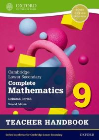Book Cover for Cambridge Lower Secondary Complete Mathematics. 9 Teacher Handbook by Deborah Barton