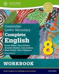 Book Cover for Cambridge Lower Secondary Complete English. 8 Workbook by Mark Pedroz, Tony Parkinson, Alan Jenkins, Annabel Charles
