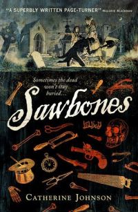Book Cover for Sawbones by Catherine Johnson