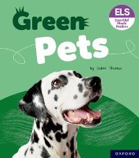 Book Cover for Green Pets by Isabel Thomas