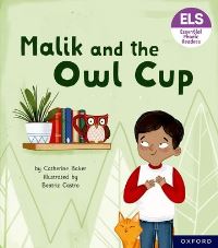 Book Cover for Malik and the Owl Cup by Catherine Baker