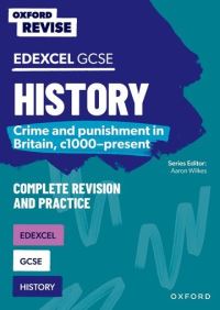 Book Cover for GCSE Edexcel History. Crime and Punishment in Britain, C1000-Present by Kat OConnor