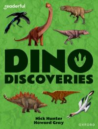 Book Cover for Dino Discoveries by Nick Hunter