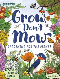 Book Cover for Grow, Don't Mow by Robin Boyden