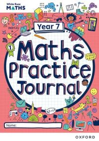 Book Cover for White Rose Maths Practice Journals Year 7 Workbook by Matthew Ainscough