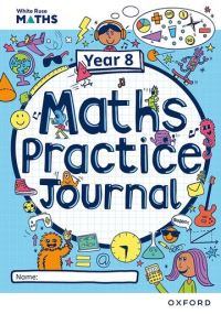 Book Cover for White Rose Maths Practice Journals Year 8 Workbook by Emily Fox