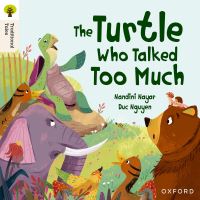 Book Cover for The Turtle Who Talked Too Much by Nayer Nandini
