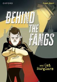 Book Cover for Behind the Fangs by Lou Kuenzler