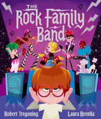 Book Cover for The Rock Family Band by Robert Tregoning